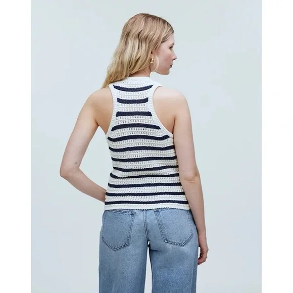 Madewell Striped Knit Tank Top - Picture 2 of 6